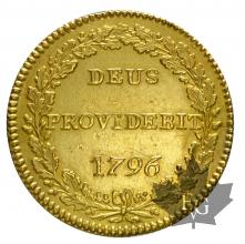 SUISSE-1796-DUPLONE-REPUBLIQUE DE BERNE-SUP