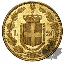 ITALIE-1889-20 LIRE-UMBERTO I-SUP