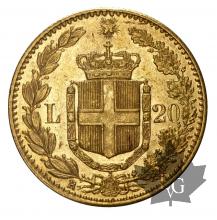 ITALIE-1889-20 LIRE-UMBERTO I-qSUP