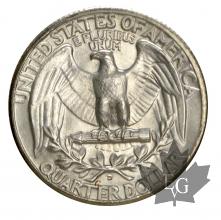 USA-1941D-WASHINGTON QUARTER-FDC