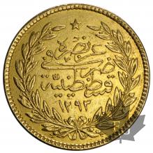 TURQUIE-AH 1293/2(1876)- 500 KURUSH-TTB