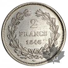 FRANCE-1846W-2 FRANCS-TTB