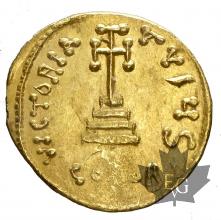 Byzantine-0641-0668-Solidus- Constans II -qSUP