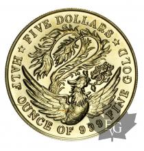 SINGAPORE-1983-5 DOLLAR-PROOF