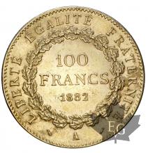 FRANCE-1882A-100 FRANCS-prSUP