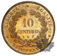 FRANCE-1882-10 CENTIMES-FDC