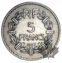 FRANCE-5 FRANCS-1937-SUP