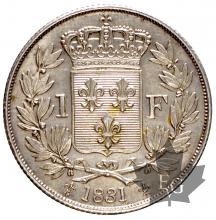 FRANCE-1831-1 FRANC-HENRI V ROI DE FRANCE-SUP-FDC