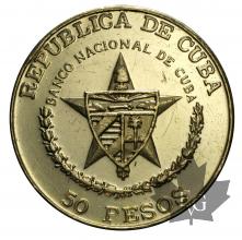 CUBA-1988-50 PESOS-CHE GUEVARA-PROOF