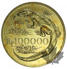 INDONESIE-1974-100.000-FDC