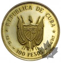 CUBA-1977-ND-100 PESOS-PROOF