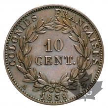FRANCE-1839A-10 CENTIMES-LOUIS PHILIPPE-SUP