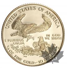 USA-1999W-10 DOLLARS-PROOF