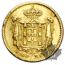 PORTUGAL-1855-1000 REIS 