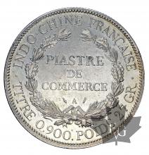 INDOCHINE-1896A-PIASTRE DE COMMERCE-SUP