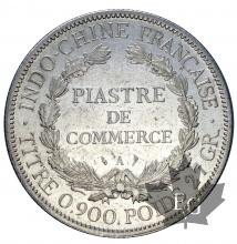 INDOCHINE-1902A-PIASTRE DE COMMERCE-TTB