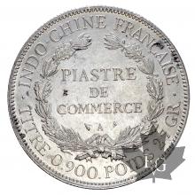 INDOCHINE-1925A-PIASTRE DE COMMERCE-TTB