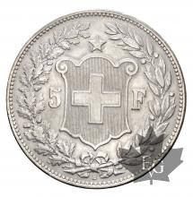 SUISSE-1895-5 Francs - TTB+