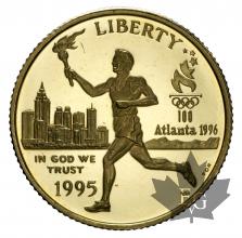 USA-1995-5 DOLLARS-PROOF