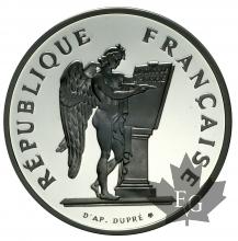 FRANCE-1989-100 FRANCS ARGENT-PROOF