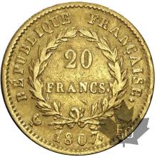 FRANCE-1807A-20 FRANCS-qTTB