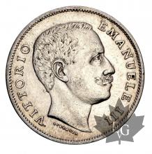 ITALIE-1902-1 Lira-VITTORIO EMANUELE III-ROMA-SUP