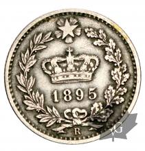 ITALIE-1895- 20 cent- TTB