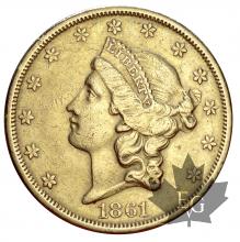 USA-1861S-20 DOLLARS-TTB