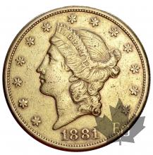 USA-1881S-20 DOLLARS-TTB-SUP