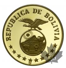 BOLIVIE-1979-4000 PESOS-PROOF