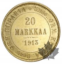 FINLANDE-1813-20 MARKKAA-FDC