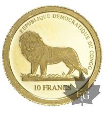 CONGO-2006-10 FRANCS-PROOF