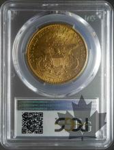 USA-1893S-20 DOLLARS-SUP-AU58