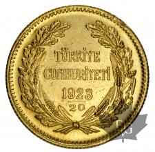 TURQUIE-1923/20-100 KURUSH-SUP