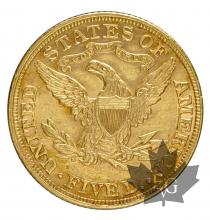 USA-1895-5 DOLLARS-LIBERTY-SUP