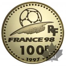 FRANCE-1997-100 FRANCS-COUP DU MONDE-PROOF-KM1168