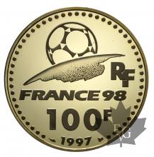FRANCE-1997-100 FRANCS-COUP DU MONDE-PROOF-KM1170