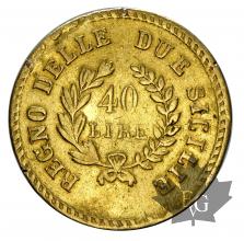 ITALIE-1813-40 FRANCS-MURAT-TTB