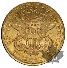USA-1876S-20 DOLLARS LIBERTY HEAD-TTB