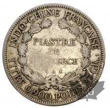 INDOCHINE-1897-PIASTRE DE COMMERCE-prTTB