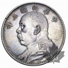 CHINE-1914-1 DOLLAR-SUP