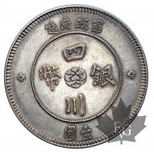 CHINE-1912-1 DOLLAR-SZECHUAN-prFDC