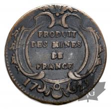 FRANCE-1723-SOL DE MINE-PAU-TTB-SUP