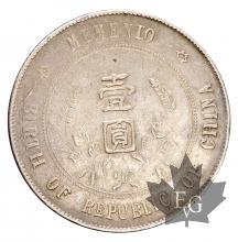 CHINE-1912-DOLLAR-TTB