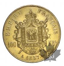 FRANCE-1857-100 FRANCS-TÊTE NUE-SUP