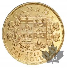 CANADA-1912-10 DOLLARS-GEORGE V-SUP+