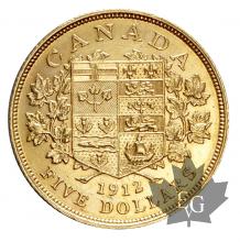 CANADA-1912-5 DOLLARS-GEORGE V-prSUP