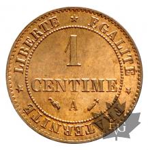 FRANCE-1894-1 CENTIME-SUP-FDC