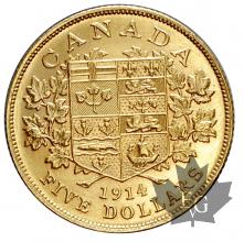 CANADA-1914-5 DOLLARS-GEORGE V-SUP