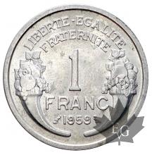 FRANCE-1959-1 FRANC-SUP-FDC
